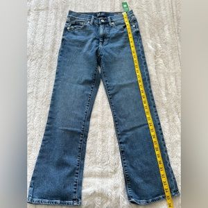 NWT GAP Denim ankle flare jeans. Medium denim color. Size 2R